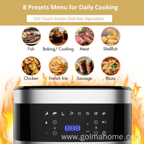 8-in-1 Multi Functional Less Oil Air Fryer oven